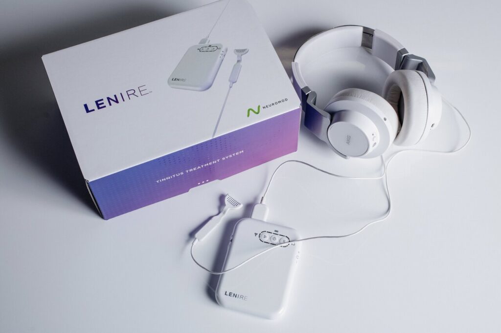 lenire bimodal stimulation device for tinnitus