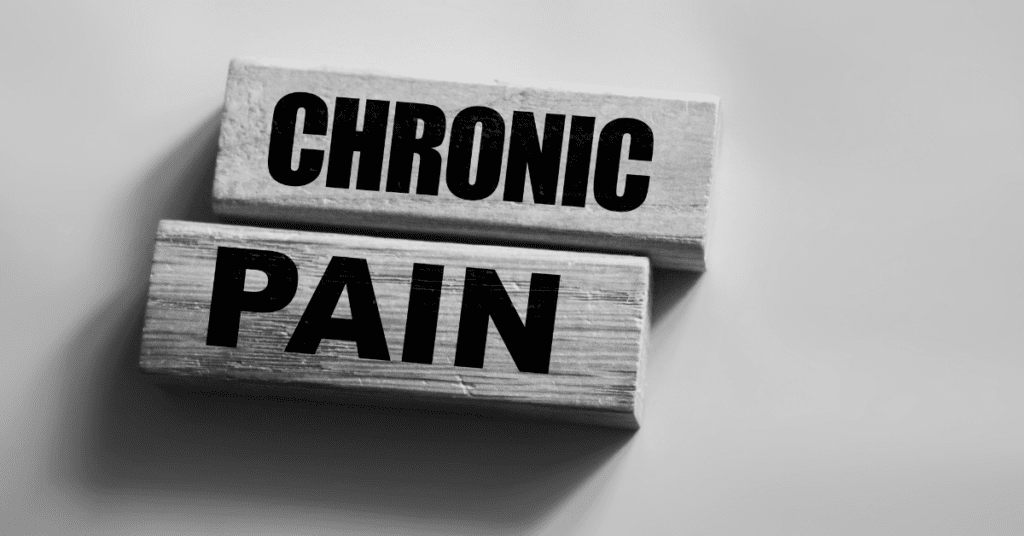 Two blocks that say Chronic Pain