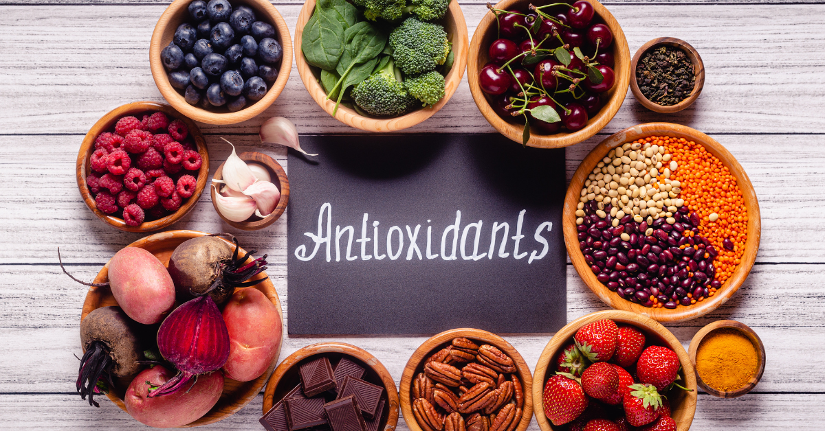Different sources of antioxidants