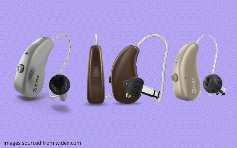 Widex sheer hearing aids