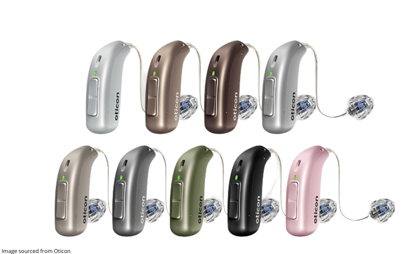 Oticon rechargeable hearing aids