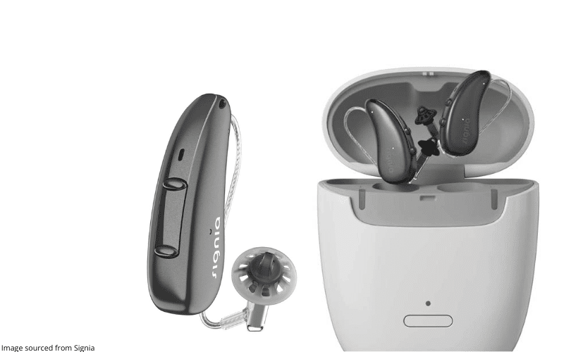 Signia rechargeable hearing aids