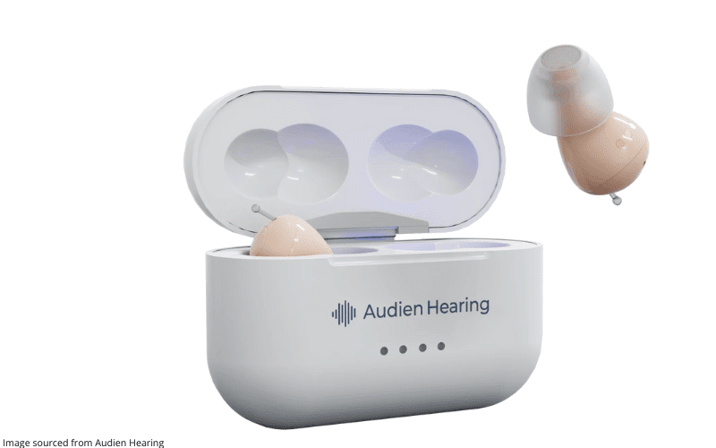 Audien rechargeable hearing aids